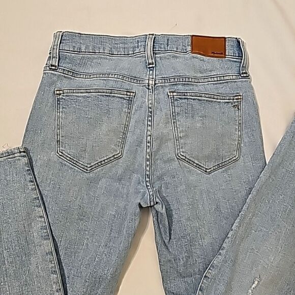 MADEWELL, jeans, button, fly, high rise, skinny, 27 - Picture 3 of 10